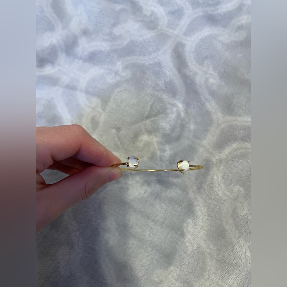 Faux Moonstone Bracelet